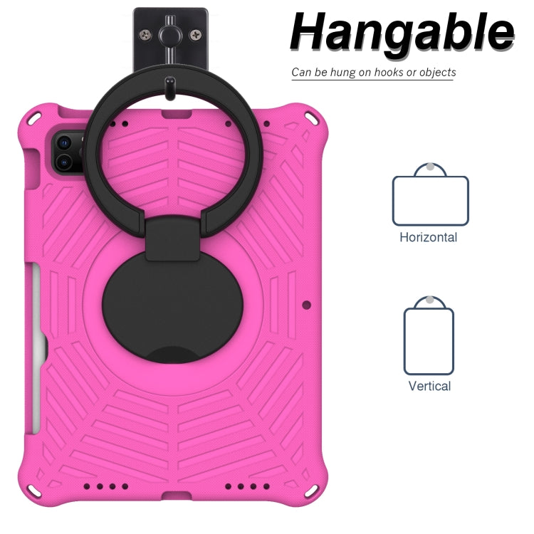 Spider King Silicone Protective Tablet Case For iPad Pro 11 inch / Air 5 / Air 4(Rose Red) - iPad Pro 11 (2022/2021) Cases by buy2fix | Online Shopping UK | buy2fix