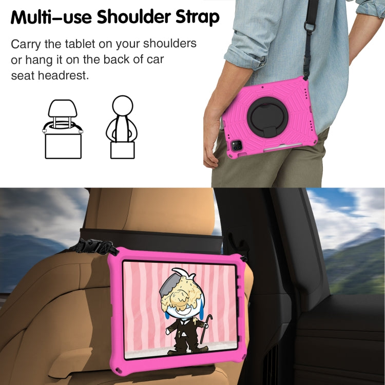 Spider King Silicone Protective Tablet Case For iPad Pro 11 inch / Air 5 / Air 4(Rose Red) - iPad Pro 11 (2022/2021) Cases by buy2fix | Online Shopping UK | buy2fix