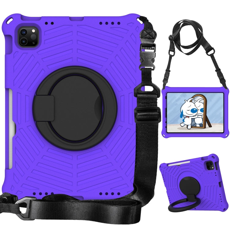Spider King Silicone Protective Tablet Case For iPad Pro 11 inch / Air 5 / Air 4(Purple) - iPad Pro 11 (2022/2021) Cases by buy2fix | Online Shopping UK | buy2fix