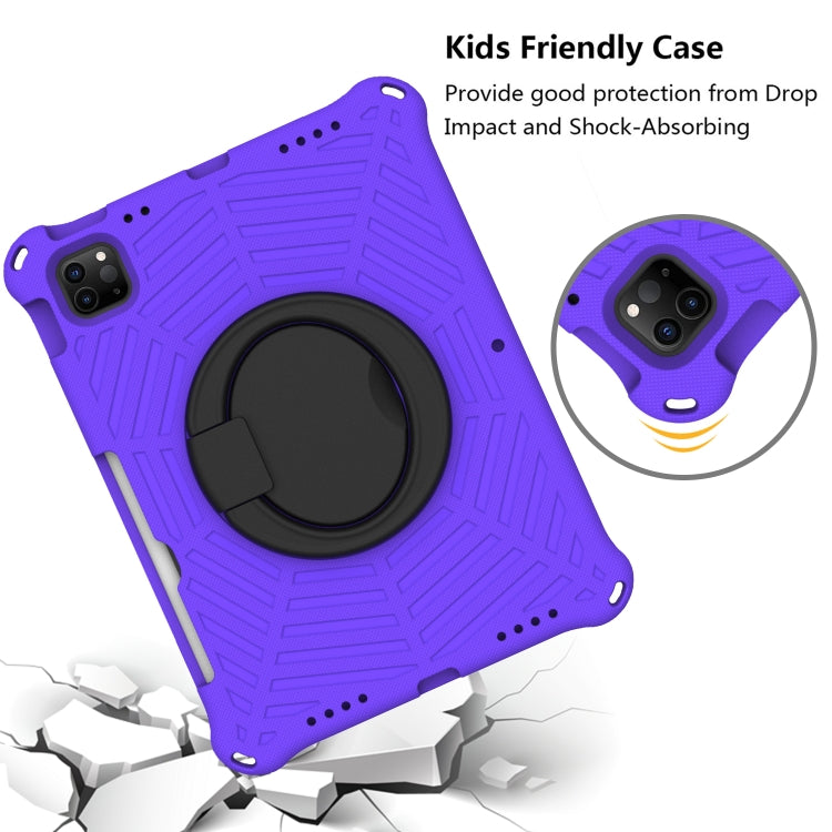 Spider King Silicone Protective Tablet Case For iPad Pro 11 inch / Air 5 / Air 4(Purple) - iPad Pro 11 (2022/2021) Cases by buy2fix | Online Shopping UK | buy2fix
