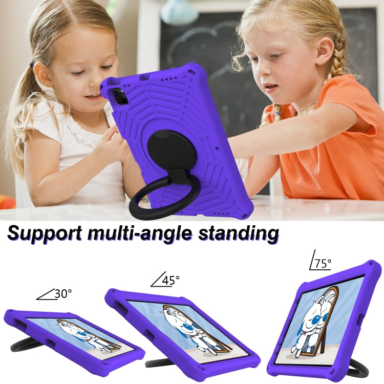 Spider King Silicone Protective Tablet Case For iPad Pro 11 inch / Air 5 / Air 4(Purple) - iPad Pro 11 (2022/2021) Cases by buy2fix | Online Shopping UK | buy2fix