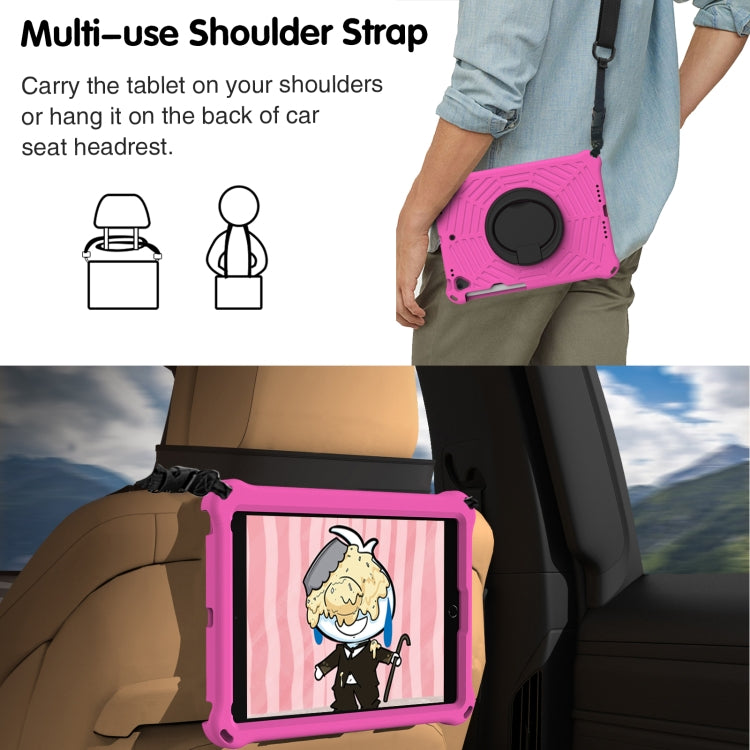 Spider King Silicone Protective Tablet Case For iPad Air 3 10.5 / Pro 10.5(Rose Red) - iPad Air (2019) Cases by buy2fix | Online Shopping UK | buy2fix