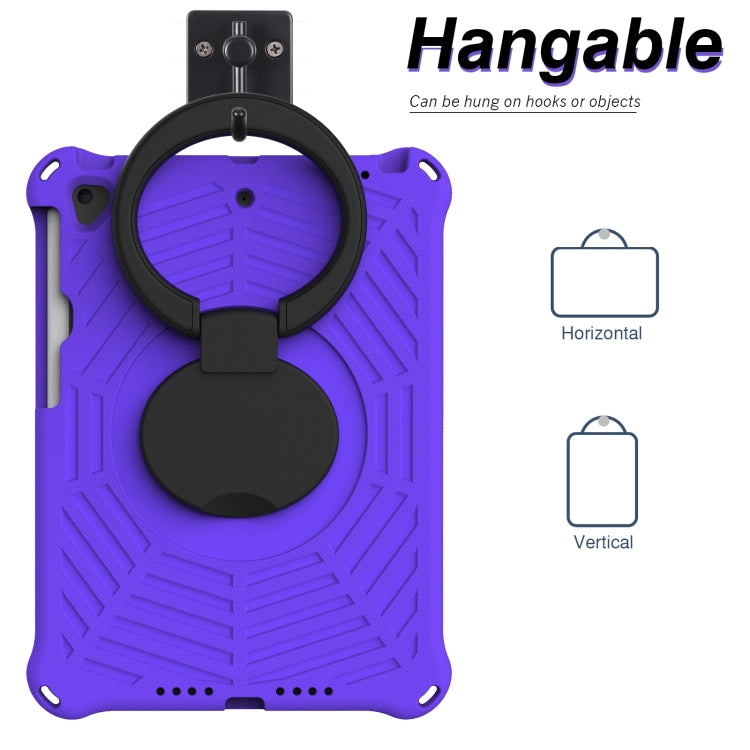 Spider King Silicone Protective Tablet Case For iPad Air 3 10.5 / Pro 10.5(Purple) - iPad Air (2019) Cases by buy2fix | Online Shopping UK | buy2fix