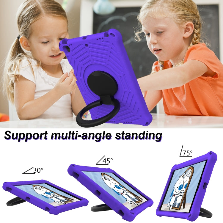 Spider King Silicone Protective Tablet Case For iPad Air 3 10.5 / Pro 10.5(Purple) - iPad Air (2019) Cases by buy2fix | Online Shopping UK | buy2fix
