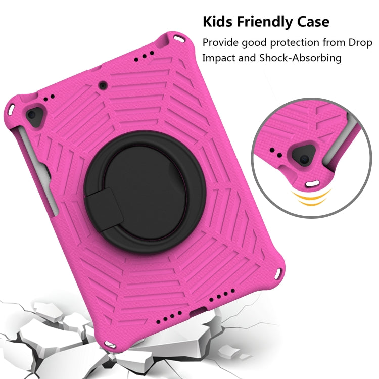 Spider King Silicone Protective Tablet Case For iPad 10.2 2021 / 2021 / 2019(Rose Red) - iPad 10.2 Cases by buy2fix | Online Shopping UK | buy2fix
