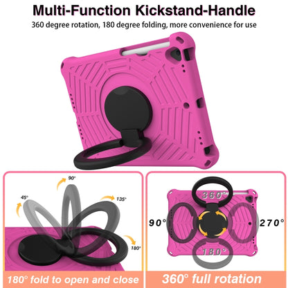 Spider King Silicone Protective Tablet Case For iPad 10.2 2021 / 2021 / 2019(Rose Red) - iPad 10.2 Cases by buy2fix | Online Shopping UK | buy2fix