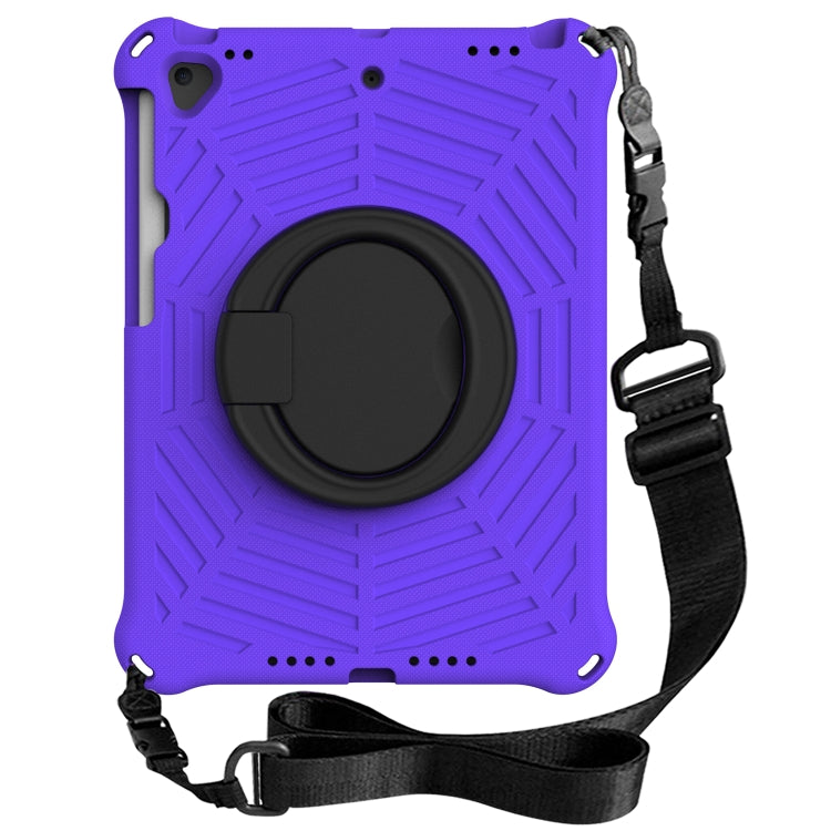 Spider King Silicone Protective Tablet Case For iPad 10.2 2021 / 2021 / 2019(Purple) - iPad 10.2 Cases by buy2fix | Online Shopping UK | buy2fix