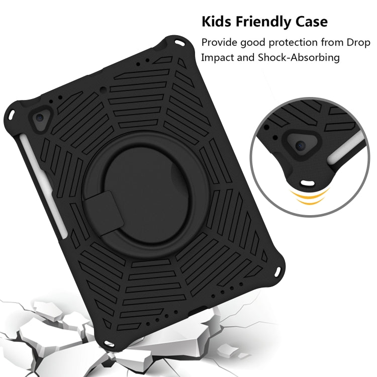 Spider King Silicone Protective Tablet Case For iPad 9.7 2018 / 2017(Black) - iPad 9.7 (2018) & (2017) Cases by buy2fix | Online Shopping UK | buy2fix