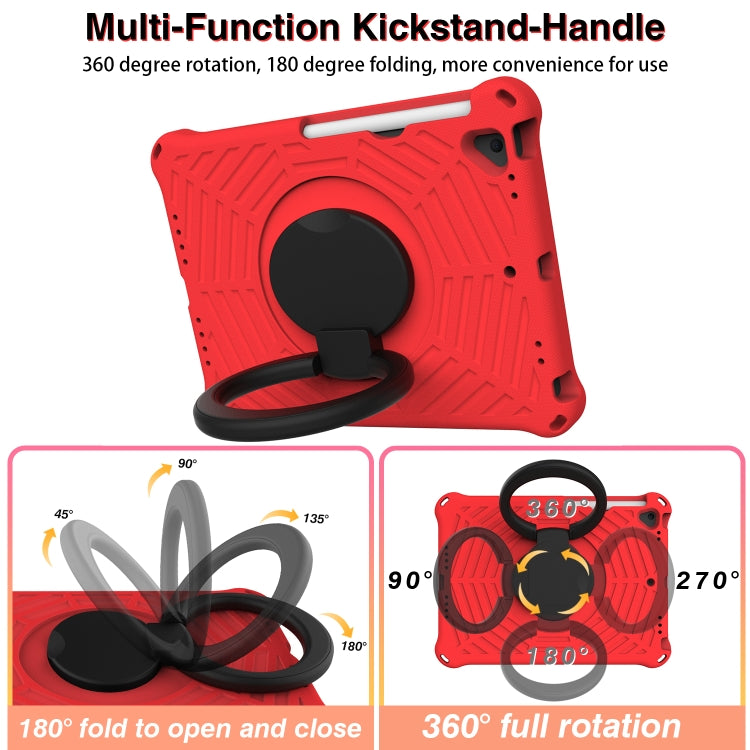 Spider King Silicone Protective Tablet Case For iPad 9.7 2018 / 2017(Red) - iPad 9.7 (2018) & (2017) Cases by buy2fix | Online Shopping UK | buy2fix