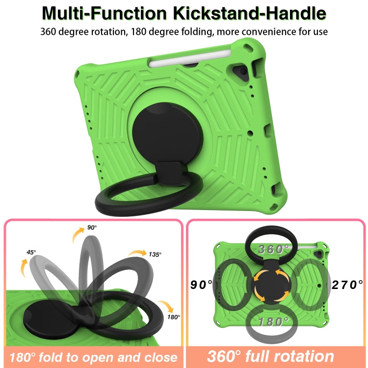 Spider King Silicone Protective Tablet Case For iPad 9.7 2018 / 2017(Green) - iPad 9.7 (2018) & (2017) Cases by buy2fix | Online Shopping UK | buy2fix