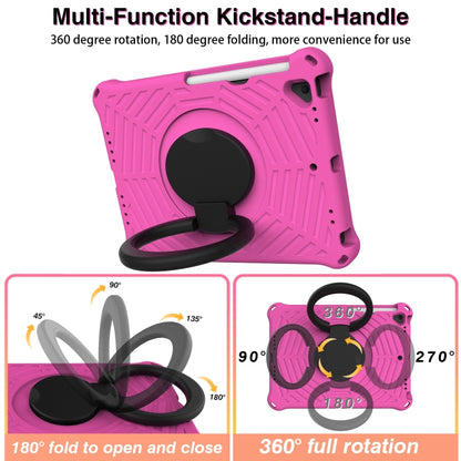 Spider King Silicone Protective Tablet Case For iPad 9.7 2018 / 2017(Rose Red) - iPad 9.7 (2018) & (2017) Cases by buy2fix | Online Shopping UK | buy2fix