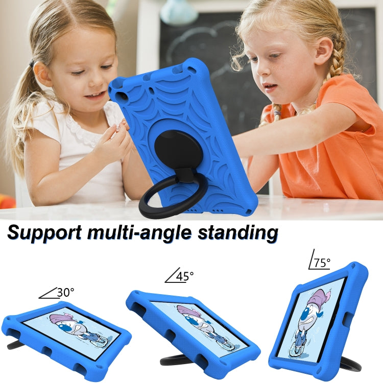 Spider King Silicone Protective Tablet Case For iPad mini 5 / 4 / 3 / 1(Blue) - iPad mini (2019) / mini 5 Cases by buy2fix | Online Shopping UK | buy2fix
