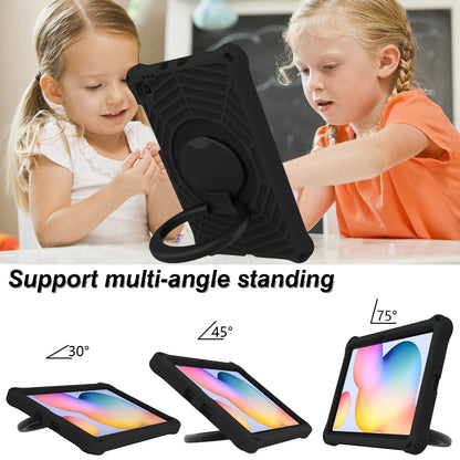 For Samsung Galaxy Tab S6 Lite P610 Spider King Silicone Protective Tablet Case(Black) - Tab S6 Lite P610 / P615 by buy2fix | Online Shopping UK | buy2fix