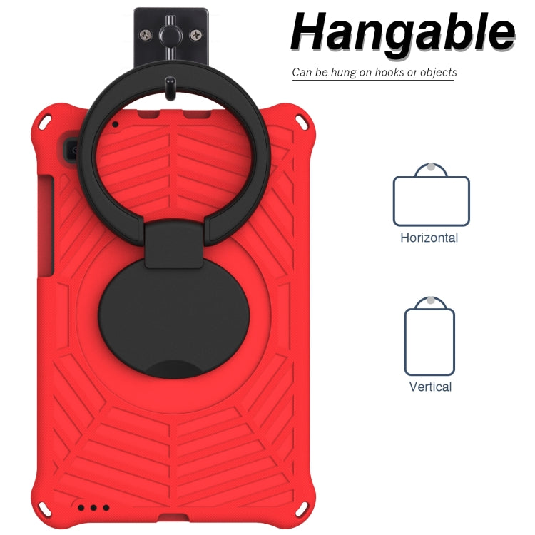 For Samsung Galaxy Tab S6 Lite P610 Spider King Silicone Protective Tablet Case(Red) - Tab S6 Lite P610 / P615 by buy2fix | Online Shopping UK | buy2fix