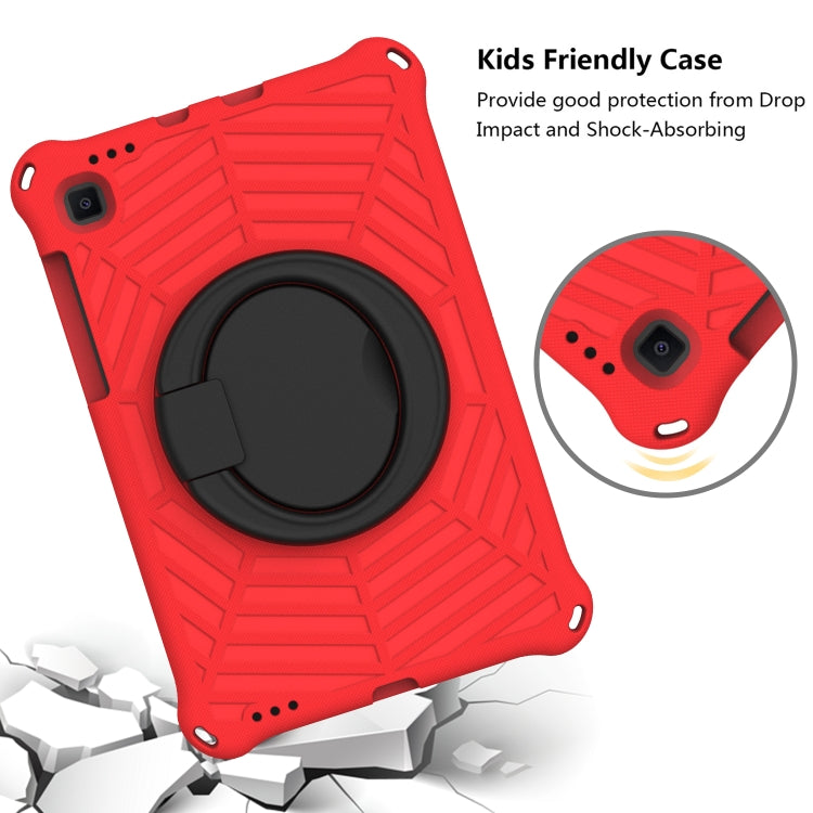 For Samsung Galaxy Tab S6 Lite P610 Spider King Silicone Protective Tablet Case(Red) - Tab S6 Lite P610 / P615 by buy2fix | Online Shopping UK | buy2fix