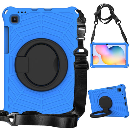 For Samsung Galaxy Tab S6 Lite P610 Spider King Silicone Protective Tablet Case(Blue) - Tab S6 Lite P610 / P615 by buy2fix | Online Shopping UK | buy2fix