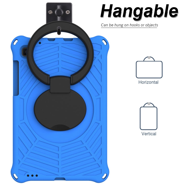 For Samsung Galaxy Tab S6 Lite P610 Spider King Silicone Protective Tablet Case(Blue) - Tab S6 Lite P610 / P615 by buy2fix | Online Shopping UK | buy2fix