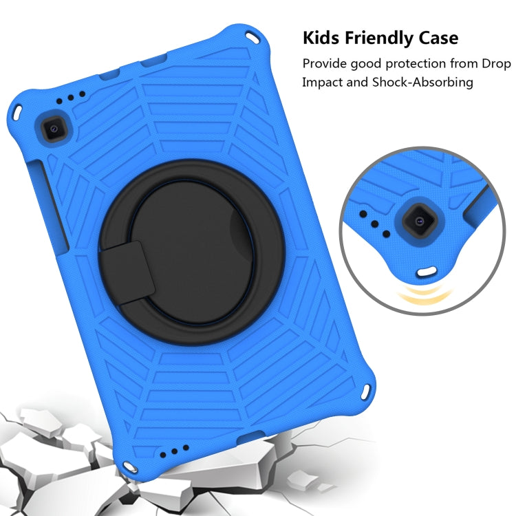 For Samsung Galaxy Tab S6 Lite P610 Spider King Silicone Protective Tablet Case(Blue) - Tab S6 Lite P610 / P615 by buy2fix | Online Shopping UK | buy2fix