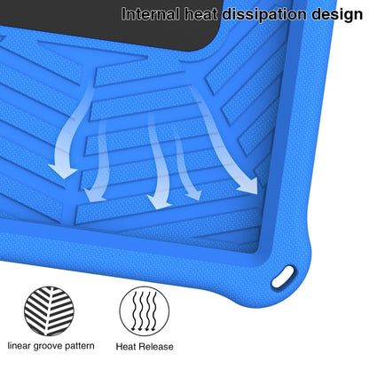 For Samsung Galaxy Tab S6 Lite P610 Spider King Silicone Protective Tablet Case(Blue) - Tab S6 Lite P610 / P615 by buy2fix | Online Shopping UK | buy2fix