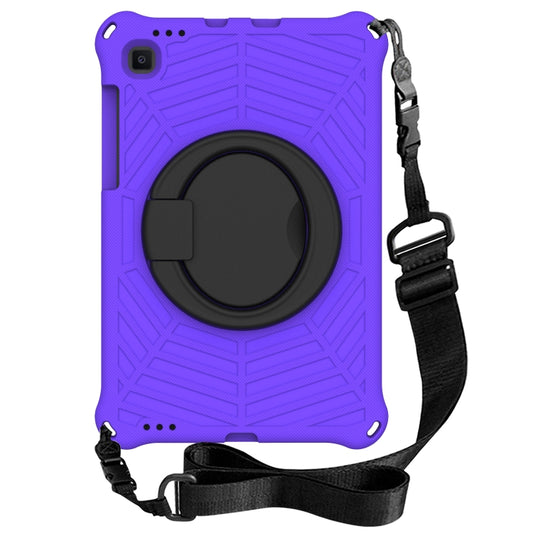 For Samsung Galaxy Tab S6 Lite P610 Spider King Silicone Protective Tablet Case(Purple) - Tab S6 Lite P610 / P615 by buy2fix | Online Shopping UK | buy2fix