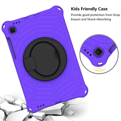 For Samsung Galaxy Tab S6 Lite P610 Spider King Silicone Protective Tablet Case(Purple) - Tab S6 Lite P610 / P615 by buy2fix | Online Shopping UK | buy2fix