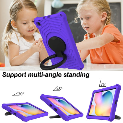 For Samsung Galaxy Tab S6 Lite P610 Spider King Silicone Protective Tablet Case(Purple) - Tab S6 Lite P610 / P615 by buy2fix | Online Shopping UK | buy2fix