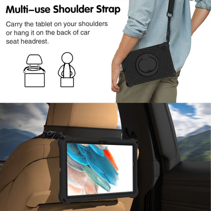 For Samsung Galaxy Tab A8 10.5 X205 / X200 Spider King Silicone Protective Tablet Case(Black) - Other Galaxy Tab PC by buy2fix | Online Shopping UK | buy2fix