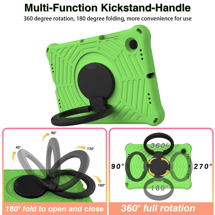 For Samsung Galaxy Tab A8 10.5 X205 / X200 Spider King Silicone Protective Tablet Case(Green) - Other Galaxy Tab PC by buy2fix | Online Shopping UK | buy2fix