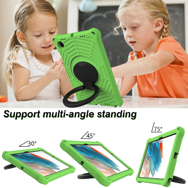 For Samsung Galaxy Tab A8 10.5 X205 / X200 Spider King Silicone Protective Tablet Case(Green) - Other Galaxy Tab PC by buy2fix | Online Shopping UK | buy2fix