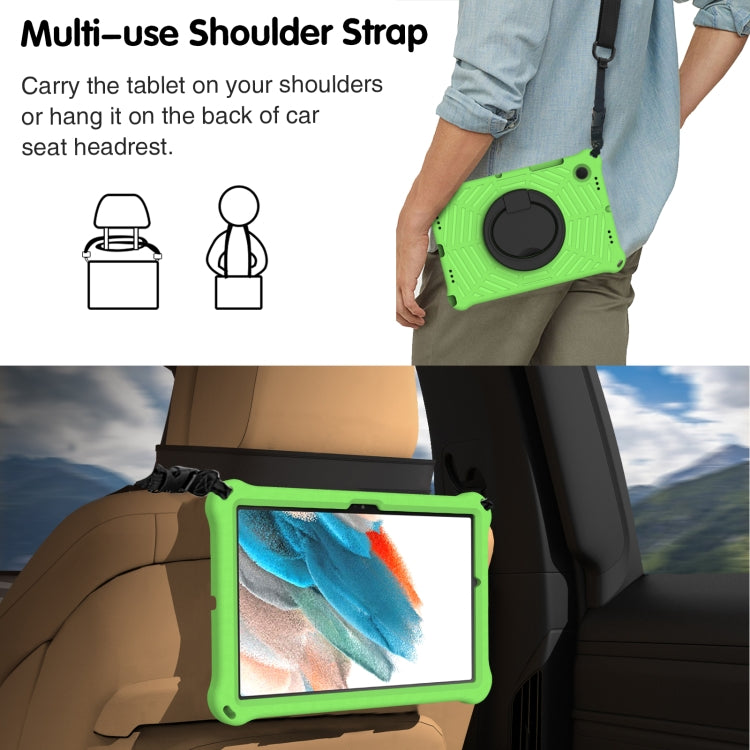 For Samsung Galaxy Tab A8 10.5 X205 / X200 Spider King Silicone Protective Tablet Case(Green) - Other Galaxy Tab PC by buy2fix | Online Shopping UK | buy2fix