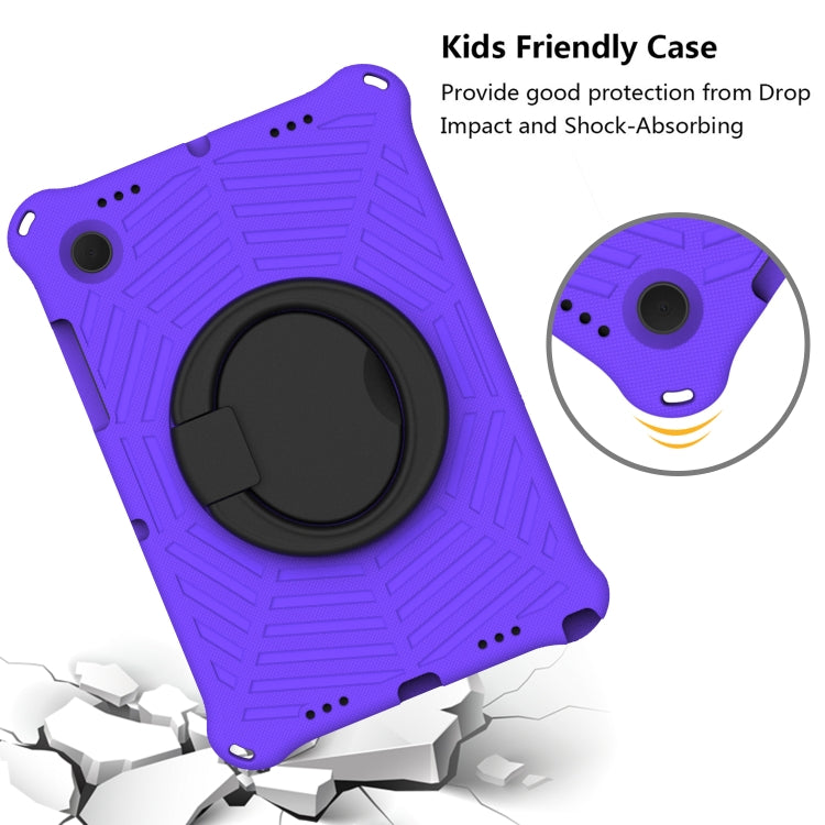 For Samsung Galaxy Tab A8 10.5 X205 / X200 Spider King Silicone Protective Tablet Case(Purple) - Other Galaxy Tab PC by buy2fix | Online Shopping UK | buy2fix