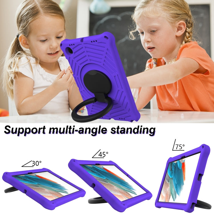 For Samsung Galaxy Tab A8 10.5 X205 / X200 Spider King Silicone Protective Tablet Case(Purple) - Other Galaxy Tab PC by buy2fix | Online Shopping UK | buy2fix