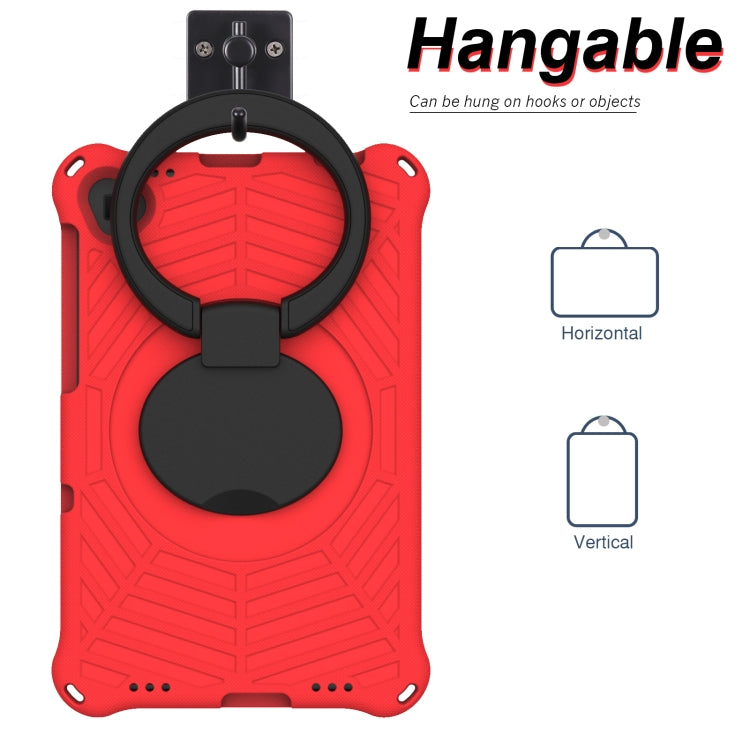 For Samsung Galaxy Tab A 10.1 2019 T510 Spider King Silicone Protective Tablet Case(Red) - Tab A 10.1 (2019) T510 / T515 by buy2fix | Online Shopping UK | buy2fix