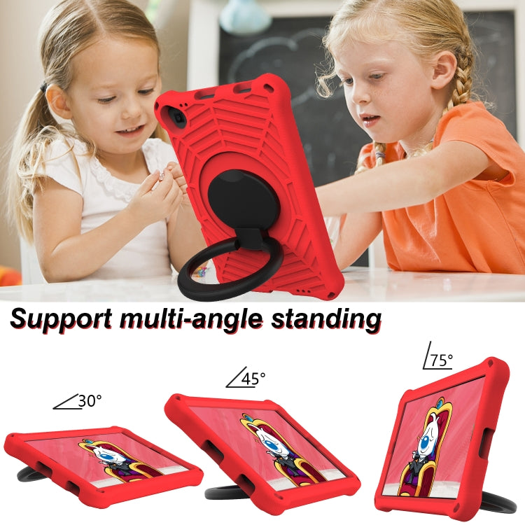 For Samsung Galaxy Tab A 10.1 2019 T510 Spider King Silicone Protective Tablet Case(Red) - Tab A 10.1 (2019) T510 / T515 by buy2fix | Online Shopping UK | buy2fix