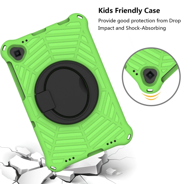 For Samsung Galaxy Tab A 10.1 2019 T510 Spider King Silicone Protective Tablet Case(Green) - Tab A 10.1 (2019) T510 / T515 by buy2fix | Online Shopping UK | buy2fix