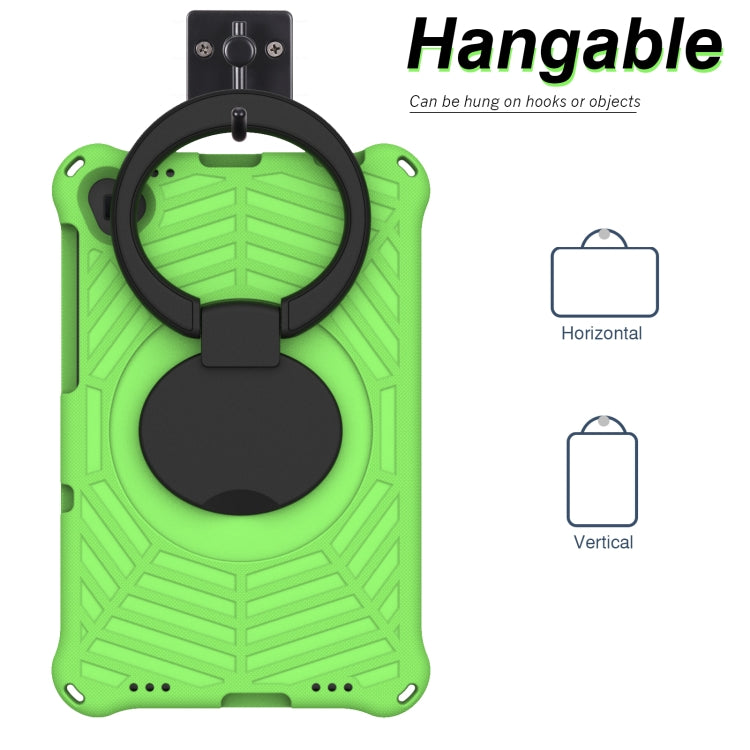 For Samsung Galaxy Tab A 10.1 2019 T510 Spider King Silicone Protective Tablet Case(Green) - Tab A 10.1 (2019) T510 / T515 by buy2fix | Online Shopping UK | buy2fix