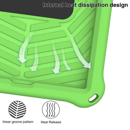 For Samsung Galaxy Tab A 10.1 2019 T510 Spider King Silicone Protective Tablet Case(Green) - Tab A 10.1 (2019) T510 / T515 by buy2fix | Online Shopping UK | buy2fix