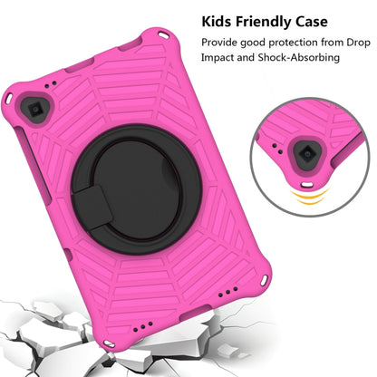 For Samsung Galaxy Tab A 10.1 2019 T510 Spider King Silicone Protective Tablet Case(Rose Red) - Tab A 10.1 (2019) T510 / T515 by buy2fix | Online Shopping UK | buy2fix