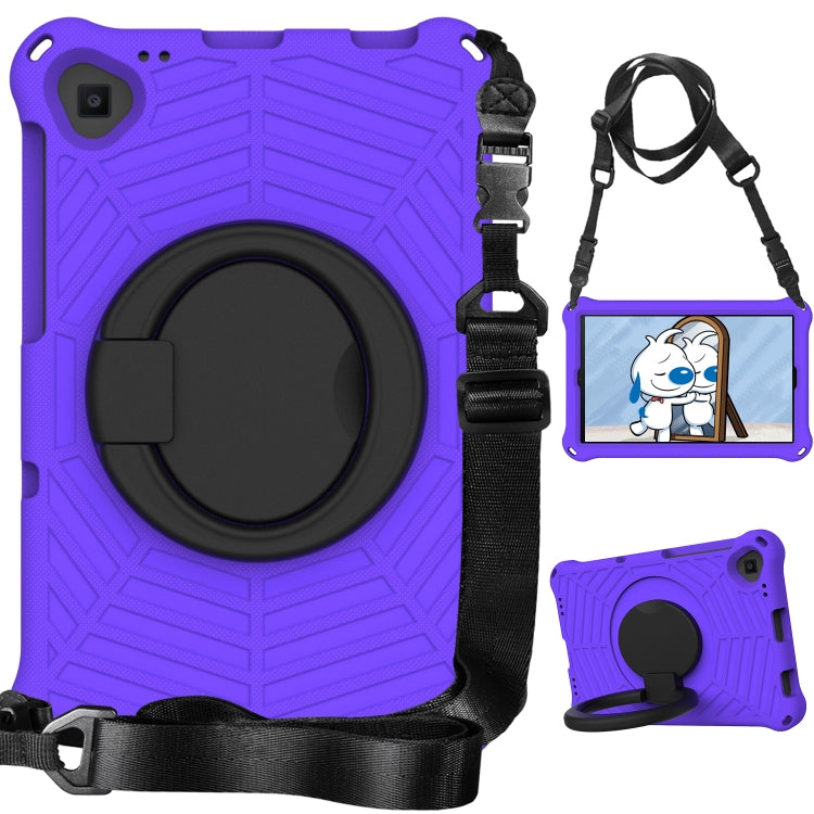 For Samsung Galaxy Tab A 10.1 2019 T510 Spider King Silicone Protective Tablet Case(Purple) - Tab A 10.1 (2019) T510 / T515 by buy2fix | Online Shopping UK | buy2fix