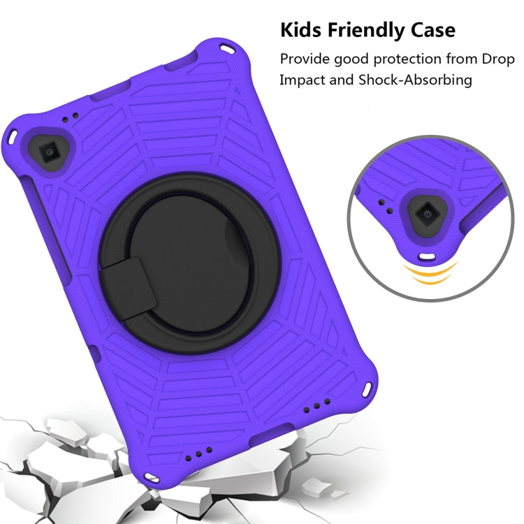 For Samsung Galaxy Tab A 10.1 2019 T510 Spider King Silicone Protective Tablet Case(Purple) - Tab A 10.1 (2019) T510 / T515 by buy2fix | Online Shopping UK | buy2fix