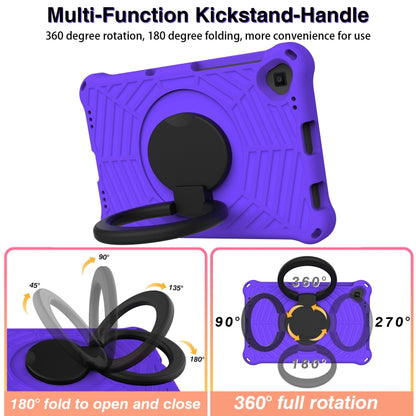 For Samsung Galaxy Tab A 10.1 2019 T510 Spider King Silicone Protective Tablet Case(Purple) - Tab A 10.1 (2019) T510 / T515 by buy2fix | Online Shopping UK | buy2fix