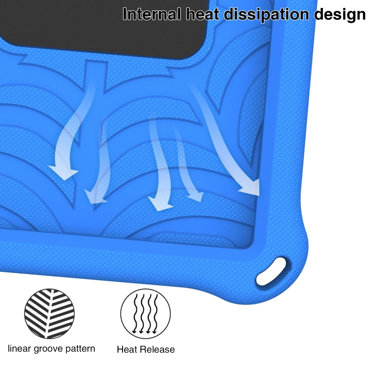 For Samsung Galaxy Tab A 8.4 2020 SM-T307 Spider King Silicone Protective Tablet Case(Blue) - Tab A 8.4 (2020) by buy2fix | Online Shopping UK | buy2fix