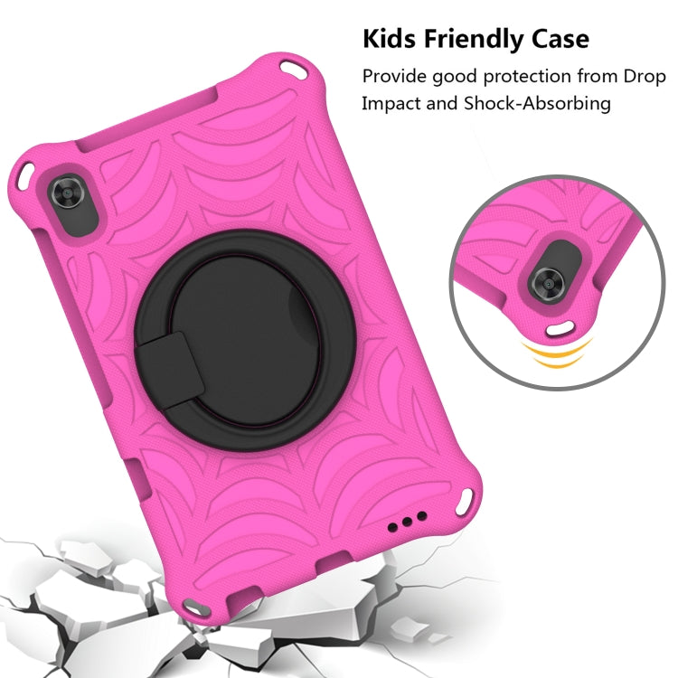 For Samsung Galaxy Tab A 8.4 2020 SM-T307 Spider King Silicone Protective Tablet Case(Rose Red) - Tab A 8.4 (2020) by buy2fix | Online Shopping UK | buy2fix
