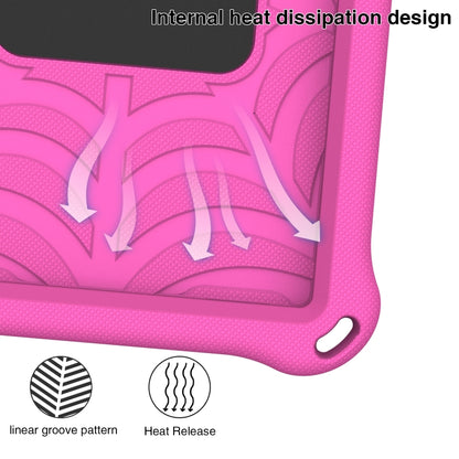 For Samsung Galaxy Tab A 8.4 2020 SM-T307 Spider King Silicone Protective Tablet Case(Rose Red) - Tab A 8.4 (2020) by buy2fix | Online Shopping UK | buy2fix