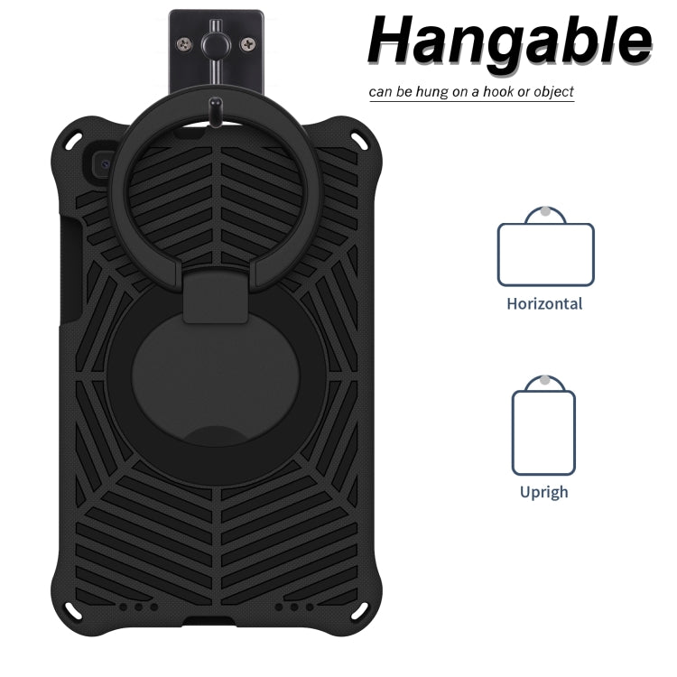 For Samsung Galaxy Tab A 8 SM-T290 Spider King Silicone Protective Tablet Case(Black) by buy2fix