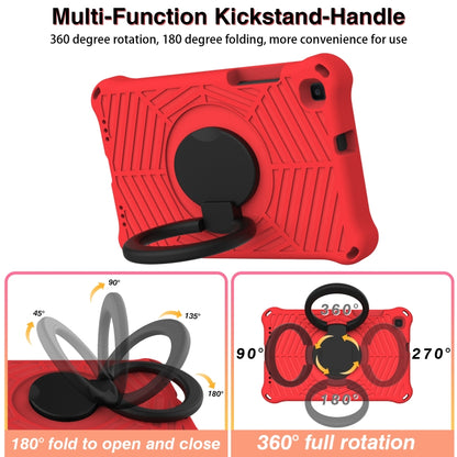 For Samsung Galaxy Tab A 8 SM-T290 Spider King Silicone Protective Tablet Case(Red) by buy2fix