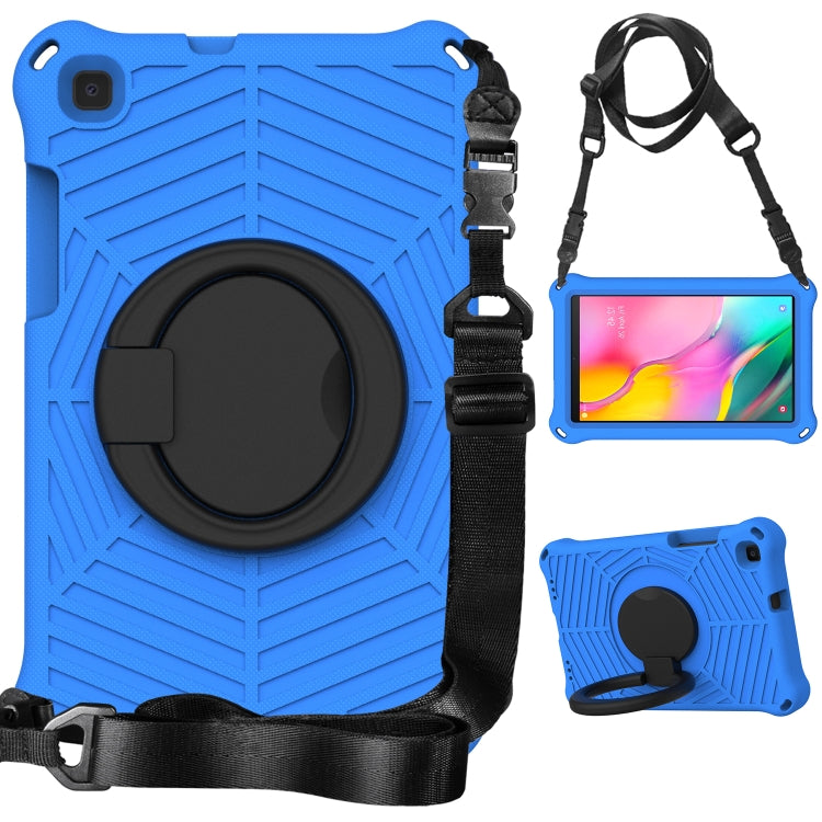 For Samsung Galaxy Tab A 8 SM-T290 Spider King Silicone Protective Tablet Case(Blue) by buy2fix