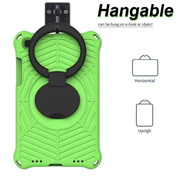 For Samsung Galaxy Tab A 8 SM-T290 Spider King Silicone Protective Tablet Case(Green) by buy2fix