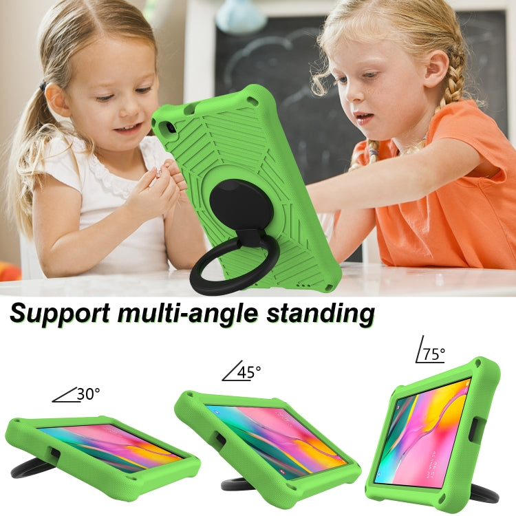 For Samsung Galaxy Tab A 8 SM-T290 Spider King Silicone Protective Tablet Case(Green) by buy2fix