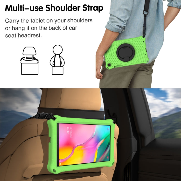 For Samsung Galaxy Tab A 8 SM-T290 Spider King Silicone Protective Tablet Case(Green) by buy2fix